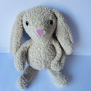 Fringe Studio Hoppy To See You Plush Dog Toy Bunny Rabbit Crinkle Squeaky NEW